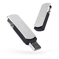 Флеш-накопичувач Exceleram 64GB P2 Series Silver/Black USB 2.0 (EXP2U2SIB64)