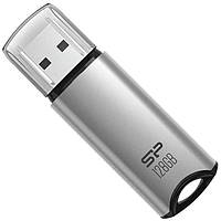 Флеш-накопичувач Silicon Power USB 128G usb3.2 Marvel M02 Silver (SP128GBUF3M02V1S)