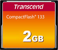 Карта пам'яті Transcend 2GB Compact Flash CF 133X (TS2GCF133)