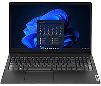 Ноутбук Lenovo 15.6" V15 G3 IAP/Intel i5-1235U/16GB/256SSD/IntelXe/DOS/Black (82TT0048RA)