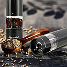 Електричний млин для спецій Salt and Pepper Mills Black Лучшая цена, фото 5