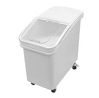 Контейнер для сипучих продуктів на колесах One Chef 120 л 66х46х74 см , Контейнер для зберігання на колесах