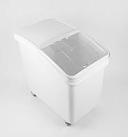 Контейнер для сипучих продуктів на колесах One Chef  102 л 76х41х74см , Контейнер для зберігання на колесах