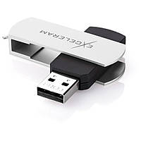 Флеш-накопичувач Exceleram 32GB P2 Series White/Black USB 2.0 (EXP2U2WH2B32)