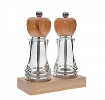 Набір для спецій One Chef 3 предмети, Набір для спецій сіль перець