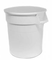 Контейнер для сипучих інгредієнтів круглий One Chef білий 38 л d39,8 h43,4 см Лоток для зберігання продуктів