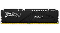 Модуль пам'яті Kingston Fury DDR5 16GB 5600MT/s CL36 DIMM Beast Black AMD EXPO (KF556C36BBE-16)