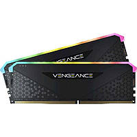 Модуль пам'яті Corsair DDR4 32gb (2x16) Vengeance RGB RS 3600MHz Black (CMG32GX4M2D3600C18)