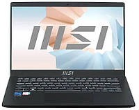 Ноутбук MSI 14" Modern 14 C12M/Intel i5-1235U/8 GB/512SSD/IntelXe/DOS/Black (9S7-14J112-232)
