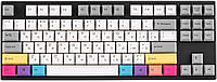 Клавіатура Varmilo VEM87 CMYK EC V2 Rose UA (A33A024B0A3A17A007)