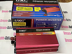 Інвертор 12-220 В 2500 Вт пікова 5000 Вт