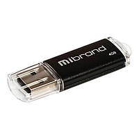Флеш-накопичувач Mibrand USB Flash Drive 4Gb Cougar Black (MI2.0/CU4P1B)