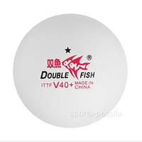 Мячи для настольного тенниса (пинг-понга) Double Fish 1*, 40+ mm, (10 шт.)