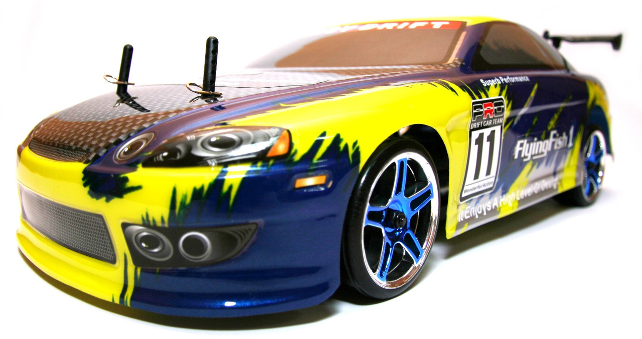 Радіокерована модель Дрифт 1:10 Himoto DRIFT TC HI4123BL Brushless (синій)