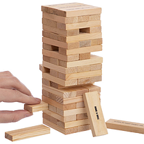 Настільна гра для дорослих Дженга SP-Sport Drunken Tower Jenga GB076-1B (60 шт), фото 5