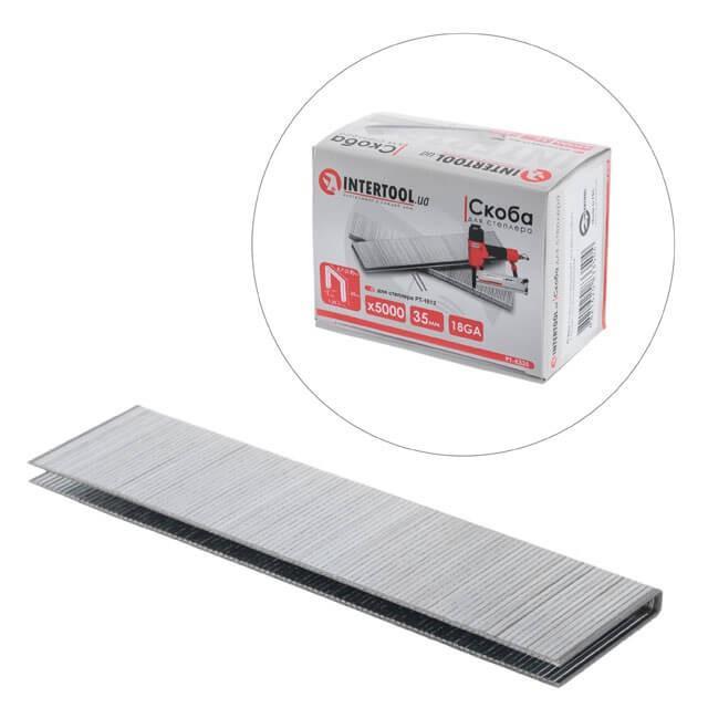 Скоба пневматична Intertool 35 × 1 × 5.7мм (5000шт) (PT-8335)