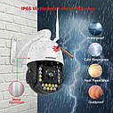Зовнішня 8 Mp поворотна 30X Zoom Wi-Fi+POE камера Boavision YG-BG93AR-800-POE Onvif. Camhi Pro, фото 7