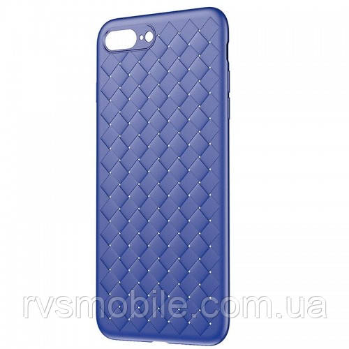 Чохол Baseus для iPhone 7/8 Plus, BV Weaving Case, Blue (WIAPIPH8P-BV03), фото 1