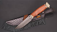 Мисливський ніж ручного виготовлення "Індіанець", дамаск