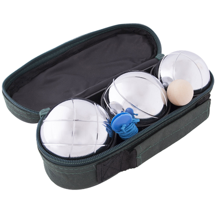 Гра Петанк (бочче) SP-Sport IG-6910 3шт 7,2см срібний, фото 1