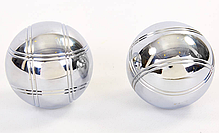 Гра Петанк (бочче) SP-Sport IG-6910 3шт 7,2см срібний, фото 4