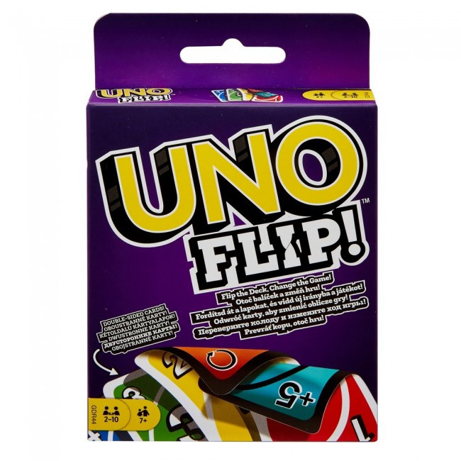 Настільна гра UNO Flip. Подвійна гра