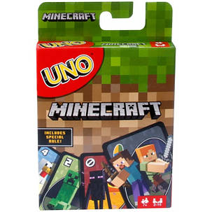 Настільна гра UNO Minecraft (Майнкрафт), фото 1