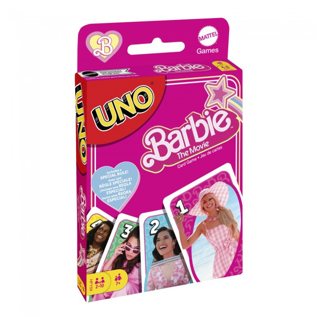 Настільна гра UNO Барбі у кіно (Уно: Barbie the Movie)