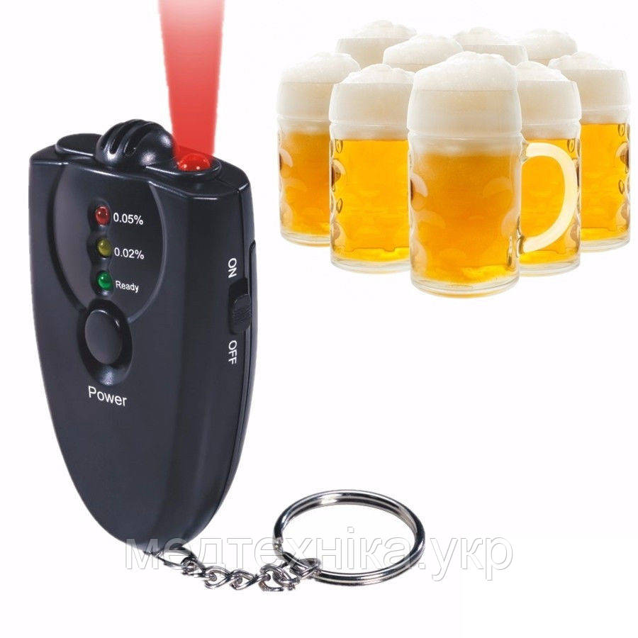 Алкотестер Alcohol Tester Led Breath ALT-01 ( AT6360 ) - фото 5 - id-p14409332