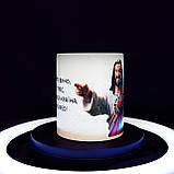 Чашка-хамелеон "Дружище Христос" з Догми з релігійним написом, 330 мл, фото 3