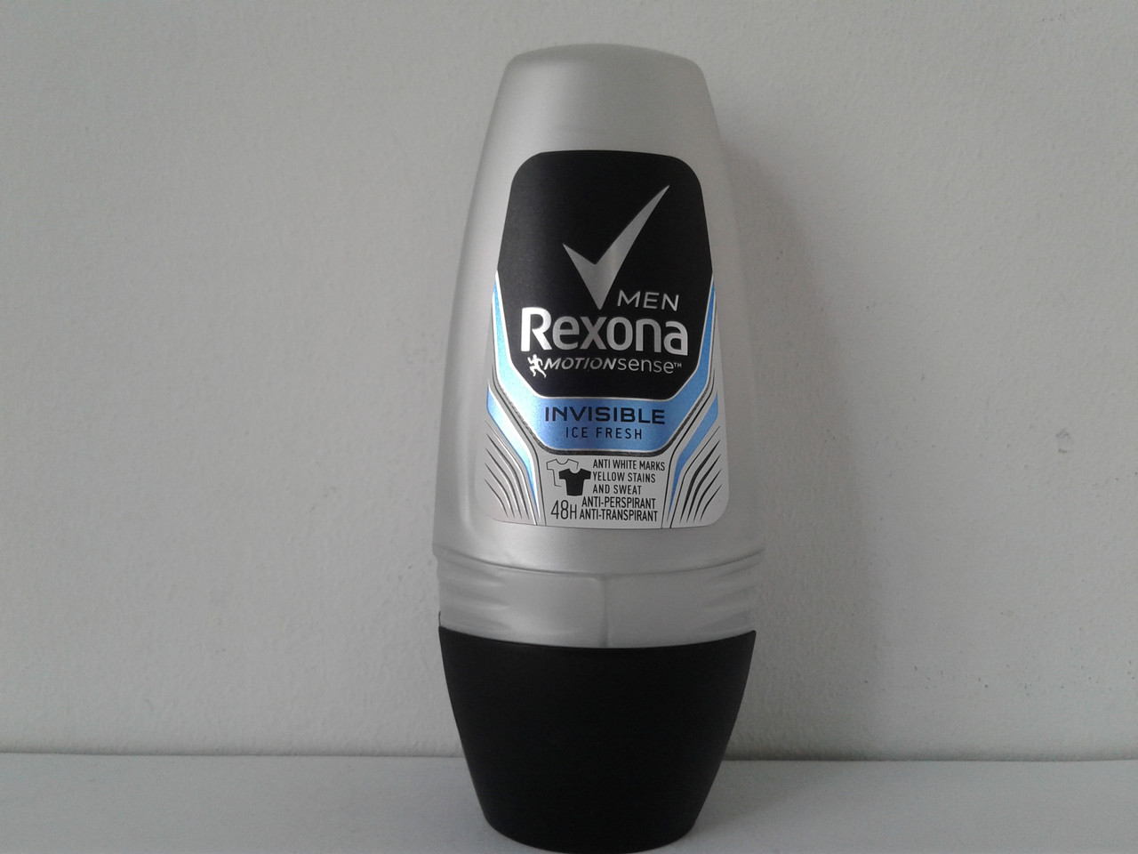 Кульковий чоловічий дезодорант антиперспірант Rexona Ice fresh 50 мл. (Рексона Прозорий лід)