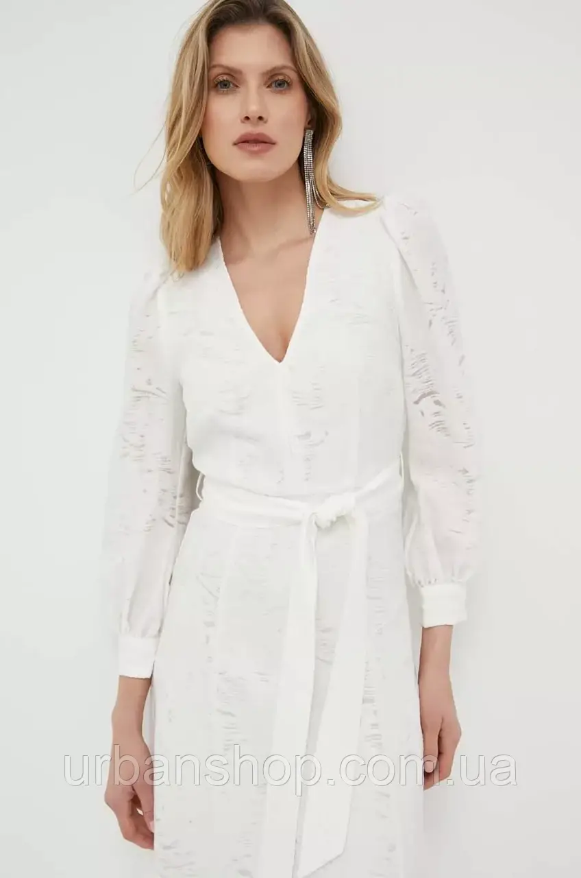 Сукня Ivy Oak колір білий maxi розкльошена, 34, 36, 40, фото 1