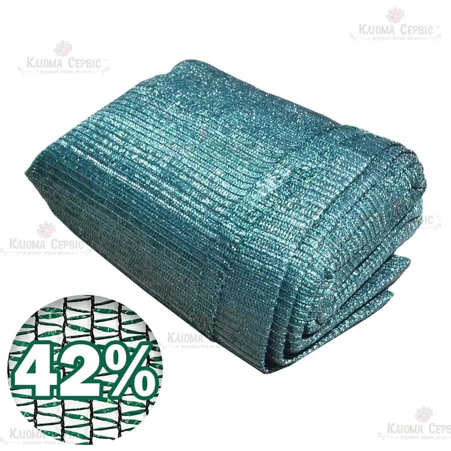 Затіняюча сітка 42% Marma 4х5 м зелена непрошита