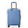 Велика дорожня валіза полікарбонат ABS+PC блакитна (132+12 л) Арт.Freestyle 385998542 (L) DELSEY Французька, фото 5