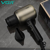 Профессиональный фен для волос VGR V-453 компактный дорожный фен мощностью 1800-2200 Вт с холодным обдувом