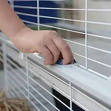 Клітка для кроликів у комплекті з аксесуарами Американський сарай Ferplast (Ферпласт) Barn 119х58х77, фото 5