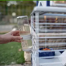 Клітка для кроликів у комплекті з аксесуарами Американський сарай Ferplast (Ферпласт) Barn 119х58х77, фото 6
