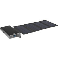 Батарея універсальна Sandberg 25000mAh, Solar 4-Panel/8W, USB-C input/output(18W max), USB-A*2/3A(Max)