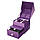 Смарт-вібратор для пар We-Vibe Chorus Purple, сенсорне керування вібраціями стисканням пульта, фото 9