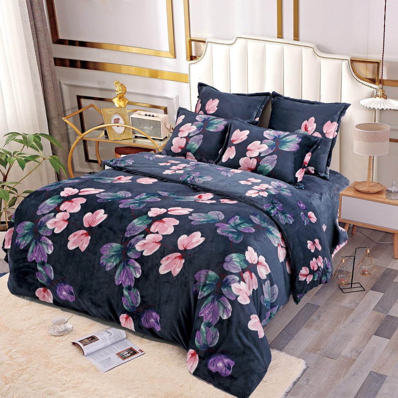 Велюрова постільна білизна JoJo 4 наволочки - розмір Євро