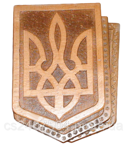 Панно "Тризуб" 14 см