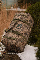 Армейская спец сумка баул для передислокации и личных вещей и военной экипировки цвет пиксель (130л)