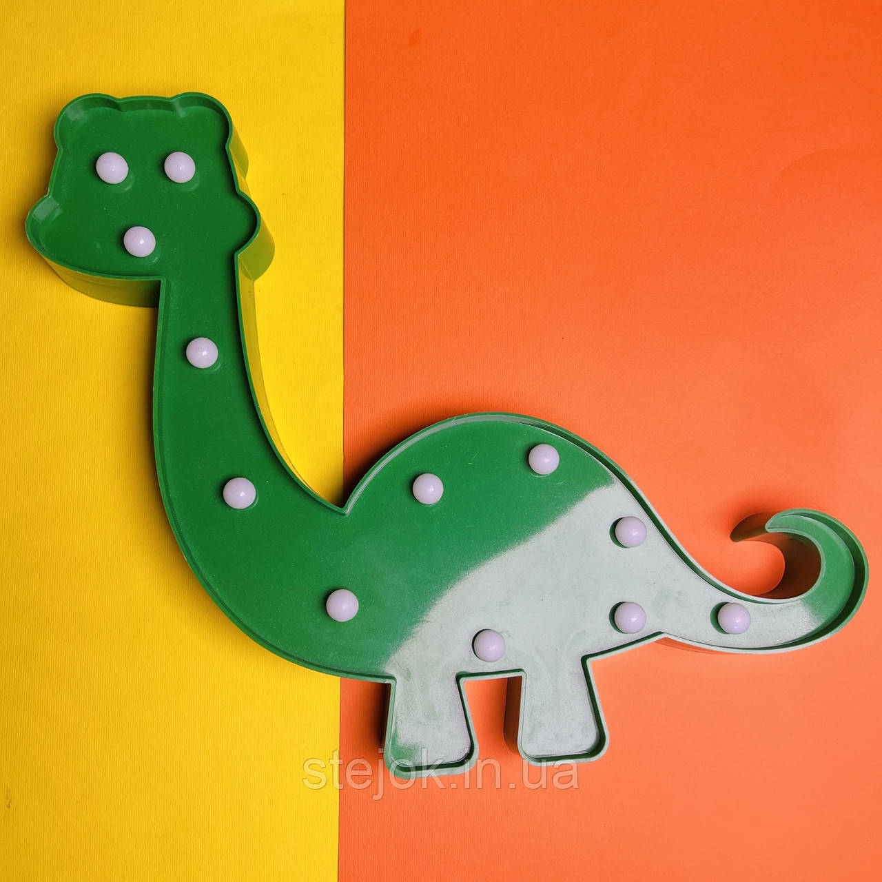 Нічник дитячий настінний Динозавр 33*26 см (на батарейках), фото 1