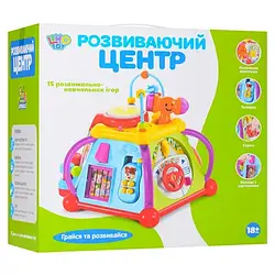 Музична іграшка Limo Toy Мультибокс 806 у комплекті лабіринт і молоточок