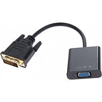 Перехідник Atcom DVI-D(M)-VGA(F), Dual Link 0.1м (9214) (Код товару:22860)