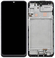 Дисплей Samsung Galaxy A24 A245 с тачскрином и рамкой оригинал Service Pack Black