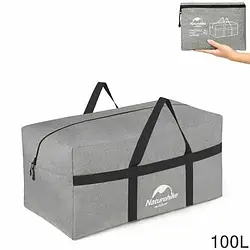 Дорожня сумка Naturehike (NH17S021-L) Dark Gray Outdoor storage bag Updated 100l