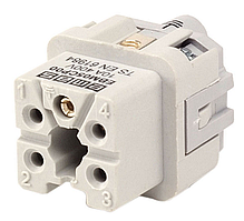 Розетка EB005CP00 без корпусу 5 виводів 10А EMAS