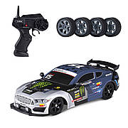 Іграшкова машинка для дрифту Мустанг  на радіокеруванні Ford Mustang на радіокеруванні дрифт 28 см СВІТЛО ПАР