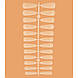 Гелеві типси для нарощування нігтів Kodi Professional MEDIUM BALLERINA, 240 шт, фото 2